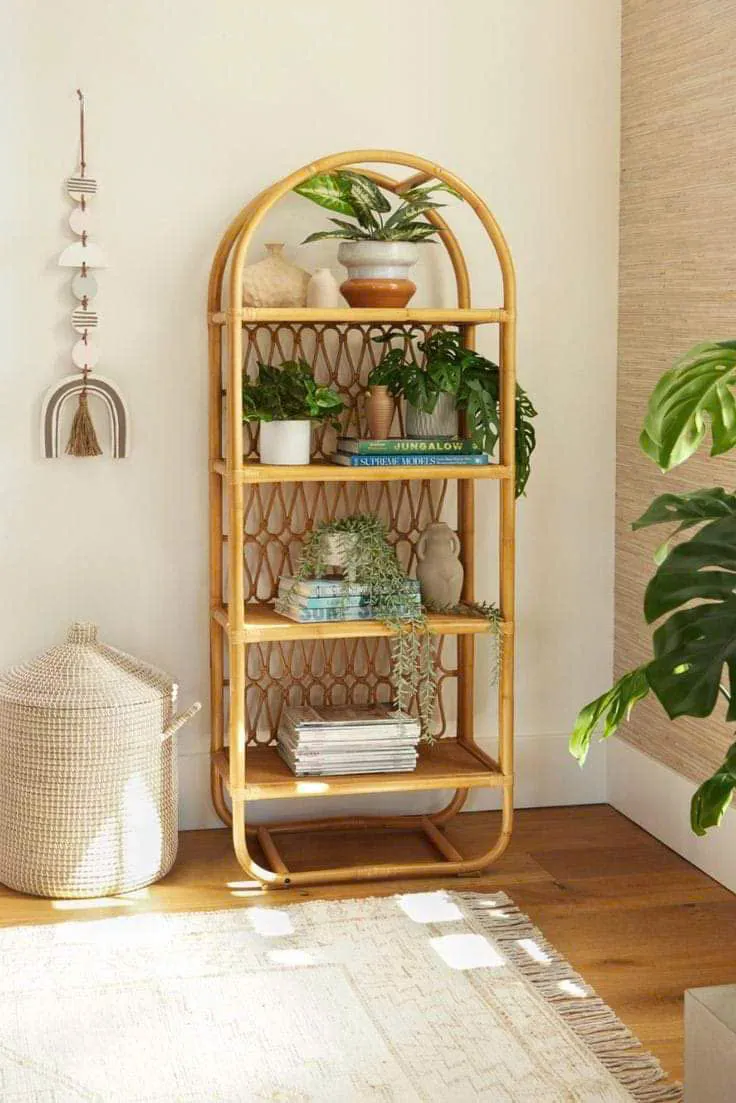 Kệ sách mây vòm đặc biệt GS011