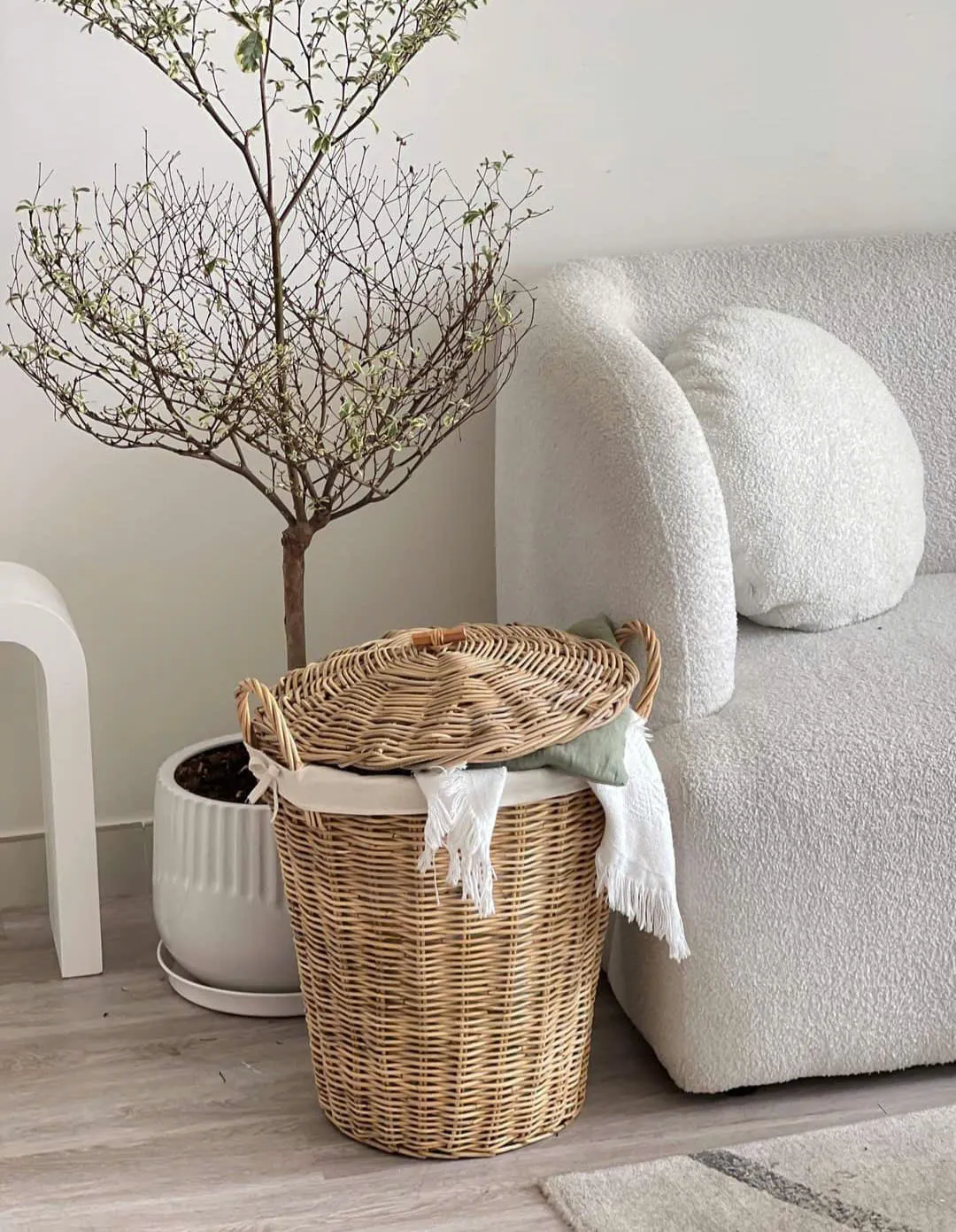 Giỏ mây để đồ giặt khách sạn GM05