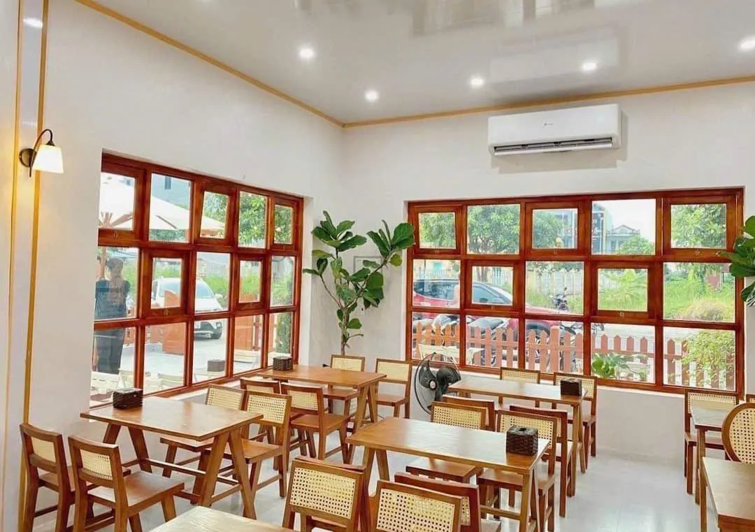 Bộ ghế cafe vai vuông CFG06