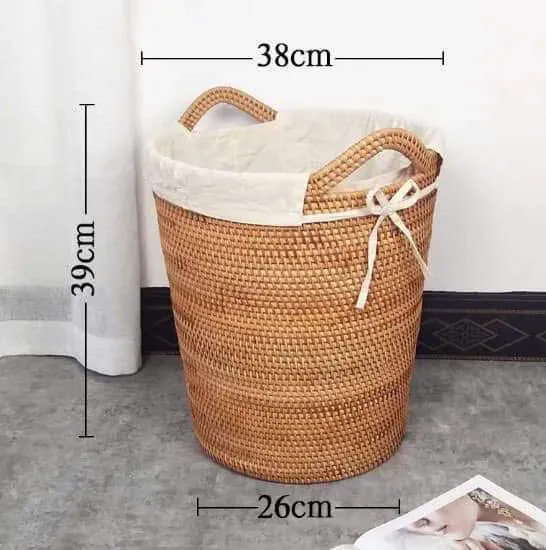 Hình ảnh Giỏ mây xiên có quai GM010