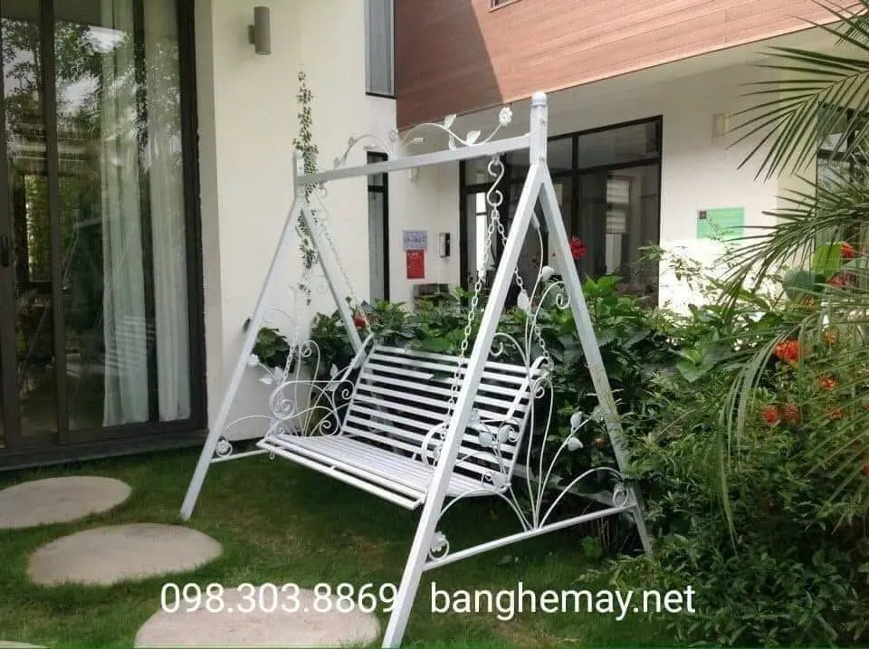 Hình ảnh Xích đu sắt nghệ thuật XĐS 05