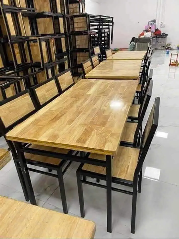 Bộ bàn ghế ăn, quán bia, nhậu BGA 02