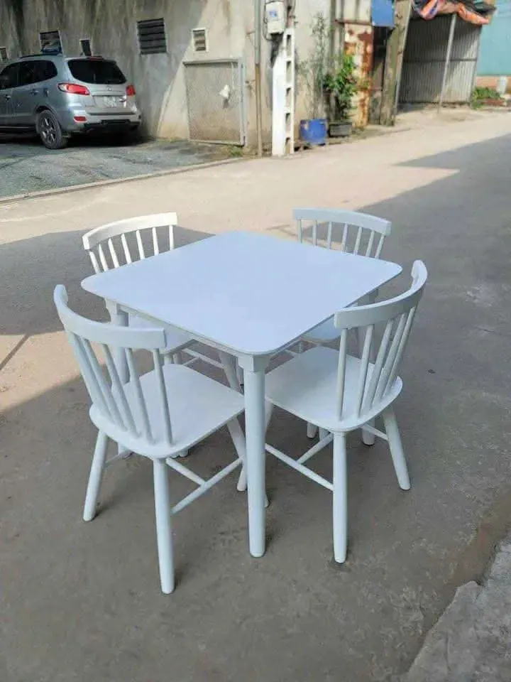 Bộ bàn ghế ăn PANTO 4 ghế BGA05